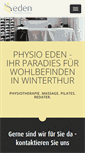 Mobile Screenshot of physioeden.ch